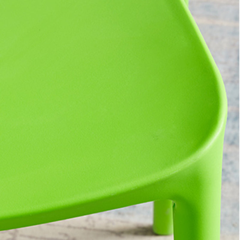 Plastic Contemporary Modern Dining Side Chair Open Back Chair Clearhalo ' kitchen&dining_furn' 'Dining Chairs' 'Dining Tables & Seating' 'dining_chair' 'furn' 'furn_dining_chair' 'Furniture' 'furniture_dining_chair' 'Kitchen & Dining Furniture' 'kitchen' 4286907