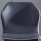 Contemporary Leather Dining Side Chair Wingback Side Chair for Brasserie Clearhalo ' kitchen&dining_furn' 'Dining Chairs' 'Dining Tables & Seating' 'dining_chair' 'furn' 'furn_dining_chair' 'Furniture' 'furniture_dining_chair' 'Kitchen & Dining Furniture' 'kitchen' 4286976