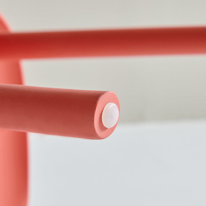 Glam Plastic Indoor-Outdoor Room Side Chairs Solid Back Chair Clearhalo ' kitchen&dining_furn' 'Dining Chairs' 'Dining Tables & Seating' 'dining_chair' 'furn' 'furn_dining_chair' 'Furniture' 'furniture_dining_chair' 'Kitchen & Dining Furniture' 'kitchen' 4287204