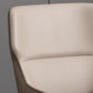 Modern Parsons Guest Chair Matte Finish Leather Curved Chair for Brasserie Clearhalo ' kitchen&dining_furn' 'Dining Chairs' 'Dining Tables & Seating' 'dining_chair' 'furn' 'furn_dining_chair' 'Furniture' 'furniture_dining_chair' 'Kitchen & Dining Furniture' 'kitchen' 4287324
