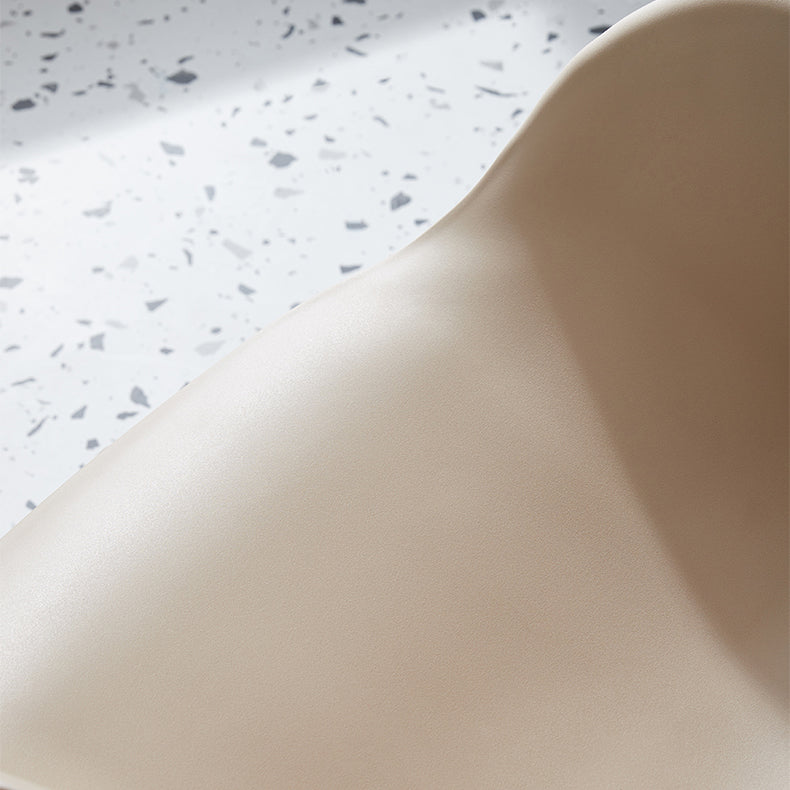 Contemporary Dining and Accent Chairs Matte Finish Plastic Solid Back Chair Clearhalo ' kitchen&dining_furn' 'Dining Chairs' 'Dining Tables & Seating' 'dining_chair' 'Furniture' 'furniture_dining_chair' 'Kitchen & Dining Furniture' 'kitchen' 4287415