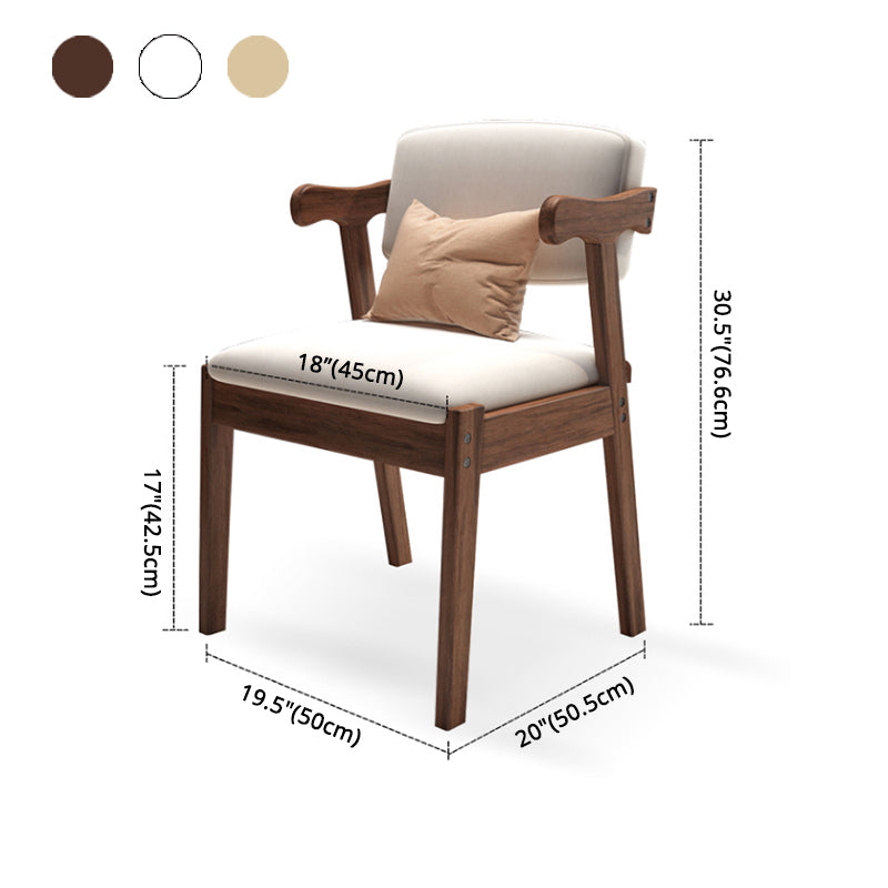 Contemporary Wood Indoor-Outdoor Room Armchair Open Back Chair Clearhalo ' kitchen&dining_furn' 'Dining Chairs' 'Dining Tables & Seating' 'dining_chair' 'furn' 'furn_dining_chair' 'Furniture' 'furniture_dining_chair' 'Kitchen & Dining Furniture' 'kitchen' 4287451