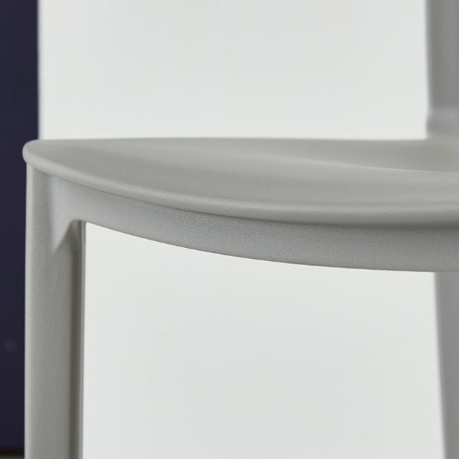 Modern Plastic Indoor-Outdoor Room Side Chairs Open Back Chair Clearhalo ' kitchen&dining_furn' 'Dining Chairs' 'Dining Tables & Seating' 'dining_chair' 'Furniture' 'furniture_dining_chair' 'Kitchen & Dining Furniture' 'kitchen' 4287467