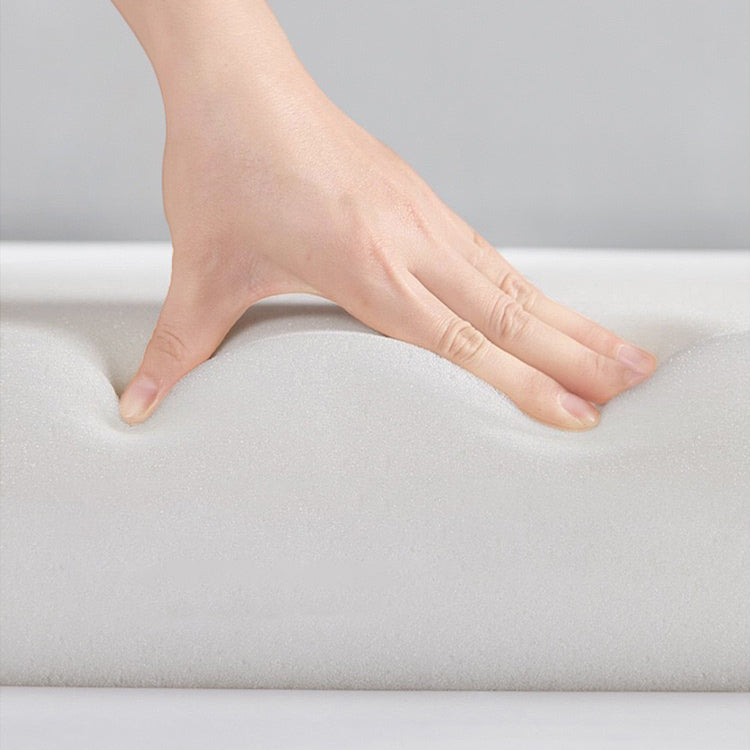 Contemporary Wingback Side Chair Matte Finish Leather Curved Armless Chair Clearhalo ' kitchen&dining_furn' 'Dining Chairs' 'Dining Tables & Seating' 'dining_chair' 'furn' 'furn_dining_chair' 'Furniture' 'furniture_dining_chair' 'Kitchen & Dining Furniture' 'kitchen' 4287504