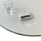 Modern MDF Round Dining Table Standard White Dining Table with Pedestal Base Clearhalo ' dining_table' 'Dining Tables & Seating' 'Dining Tables' 'Furniture' 'furniture_dining_table' 'Kitchen & Dining Furniture' 'kitchen&dining_furn' 'kitchen' 'kitchen_dining_table' 4287582
