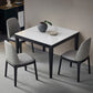 Industrial Style Dining Site Table Square Stone Dining Table with 4 Legs Clearhalo ' dining_table' 'Dining Tables & Seating' 'Dining Tables' 'furn' 'furn_dining_table' 'Furniture' 'furniture_dining_table' 'Kitchen & Dining Furniture' 'kitchen&dining_furn' 'kitchen' 'kitchen_dining_table' 4287648