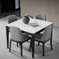 Industrial Style Dining Site Table Square Stone Dining Table with 4 Legs Clearhalo ' dining_table' 'Dining Tables & Seating' 'Dining Tables' 'furn' 'furn_dining_table' 'Furniture' 'furniture_dining_table' 'Kitchen & Dining Furniture' 'kitchen&dining_furn' 'kitchen' 'kitchen_dining_table' 4287649