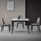 Industrial Style Dining Site Table Square Stone Dining Table with 4 Legs Clearhalo ' dining_table' 'Dining Tables & Seating' 'Dining Tables' 'furn' 'furn_dining_table' 'Furniture' 'furniture_dining_table' 'Kitchen & Dining Furniture' 'kitchen&dining_furn' 'kitchen' 'kitchen_dining_table' 4287651