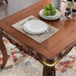 Mid-Century Dining Table Rectangle Solid Wood 4 Legs Dining Table for Living Room Clearhalo ' dining_table' 'Dining Tables & Seating' 'Dining Tables' 'furn' 'furn_dining_table' 'Furniture' 'furniture_dining_table' 'Kitchen & Dining Furniture' 'kitchen&dining_furn' 'kitchen' 'kitchen_dining_table' 4287709