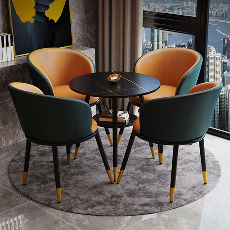 Round Dining Site Table Traditional Luxury 4-foot Stone Home Furniture Clearhalo ' dining_table' 'Dining Tables & Seating' 'Dining Tables' 'furn' 'furn_dining_table' 'Furniture' 'furniture_dining_table' 'Kitchen & Dining Furniture' 'kitchen&dining_furn' 'kitchen' 'kitchen_dining_table' 4287716