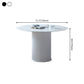 Sintered Stone Top Round Table for Restaurant Modern Kitchen Table with Pedestal Base Clearhalo ' dining_table' 'Dining Tables & Seating' 'Dining Tables' 'furn' 'furn_dining_table' 'Furniture' 'furniture_dining_table' 'Kitchen & Dining Furniture' 'kitchen&dining_furn' 'kitchen' 'kitchen_dining_table' 4287745