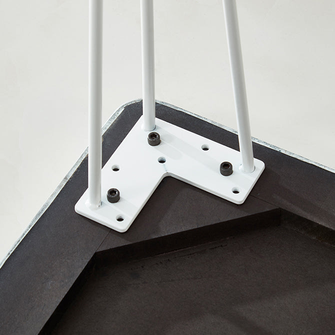 Industrial Style Square Dining Table 4 Legs Dining Site Table for Dining Room Clearhalo ' dining_table' 'Dining Tables & Seating' 'Dining Tables' 'furn' 'furn_dining_table' 'Furniture' 'furniture_dining_table' 'Kitchen & Dining Furniture' 'kitchen&dining_furn' 'kitchen' 'kitchen_dining_table' 4287839