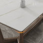 Rectangle Mid-Century Modern Dining Table White Tone Fixed Table with Sintered Stone Clearhalo ' dining_table' 'Dining Tables & Seating' 'Dining Tables' 'furn' 'furn_dining_table' 'Furniture' 'furniture_dining_table' 'Kitchen & Dining Furniture' 'kitchen&dining_furn' 'kitchen' 'kitchen_dining_table' 4287876