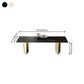 Metal Traditional Luxury Rectangle Table Black Sintered Stone Top Table for Dining Room Clearhalo ' dining_table' 'Dining Tables & Seating' 'Dining Tables' 'furn' 'furn_dining_table' 'Furniture' 'furniture_dining_table' 'Kitchen & Dining Furniture' 'kitchen&dining_furn' 'kitchen' 'kitchen_dining_table' 4287957