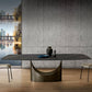 Metal Traditional Luxury Rectangle Dining Table Black Sintered Stone Indoor Table with Pedestal Clearhalo ' dining_table' 'Dining Tables & Seating' 'Dining Tables' 'furn' 'furn_dining_table' 'Furniture' 'furniture_dining_table' 'Kitchen & Dining Furniture' 'kitchen&dining_furn' 'kitchen' 'kitchen_dining_table' 4288009