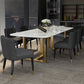 Traditional Luxury Dining Table Rectangle Sintered Stone Sled Dining Table Clearhalo ' dining_table' 'Dining Tables & Seating' 'Dining Tables' 'furn' 'furn_dining_table' 'Furniture' 'furniture_dining_table' 'Kitchen & Dining Furniture' 'kitchen&dining_furn' 'kitchen' 'kitchen_dining_table' 4288017