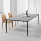 Medieval Modern Sintered Stone Table Rectangle Table with Metal 4 Legs Clearhalo ' dining_table' 'Dining Tables & Seating' 'Dining Tables' 'Furniture' 'furniture_dining_table' 'Kitchen & Dining Furniture' 'kitchen&dining_furn' 'kitchen' 'kitchen_dining_table' 4288038