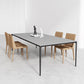 Medieval Modern Sintered Stone Table Rectangle Table with Metal 4 Legs Clearhalo ' dining_table' 'Dining Tables & Seating' 'Dining Tables' 'Furniture' 'furniture_dining_table' 'Kitchen & Dining Furniture' 'kitchen&dining_furn' 'kitchen' 'kitchen_dining_table' 4288043