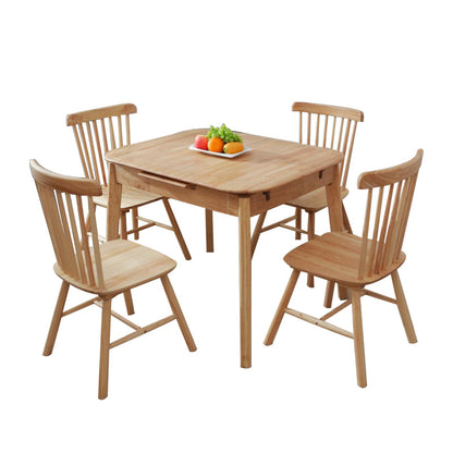 Minimalist Extendable Solid Wood Table Rectangle Shape Standard Dining Table for Kitchen Natural Without Chairs Clearhalo ' dining_table' 'Dining Tables & Seating' 'Dining Tables' 'furn' 'furn_dining_table' 'Furniture' 'furniture_dining_table' 'Kitchen & Dining Furniture' 'kitchen&dining_furn' 'kitchen' 'kitchen_dining_table' 4288056