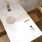 Contemporary White Rectangle Shape Table Sintered Stone Standard Dining Table for Kitchen Clearhalo ' dining_table' 'Dining Tables & Seating' 'Dining Tables' 'furn' 'furn_dining_table' 'Furniture' 'furniture_dining_table' 'Kitchen & Dining Furniture' 'kitchen&dining_furn' 'kitchen' 'kitchen_dining_table' 4288080