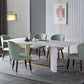 Traditional Luxury Dining Table White Rectangle Sintered Stone Dining Table for Home Use Clearhalo ' dining_table' 'Dining Tables & Seating' 'Dining Tables' 'furn' 'furn_dining_table' 'Furniture' 'furniture_dining_table' 'Kitchen & Dining Furniture' 'kitchen&dining_furn' 'kitchen' 'kitchen_dining_table' 4288090