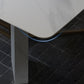Traditional Luxury Dining Table White Rectangle Sintered Stone Dining Table for Home Use Clearhalo ' dining_table' 'Dining Tables & Seating' 'Dining Tables' 'furn' 'furn_dining_table' 'Furniture' 'furniture_dining_table' 'Kitchen & Dining Furniture' 'kitchen&dining_furn' 'kitchen' 'kitchen_dining_table' 4288095