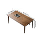 Rectangle Shape Luxury Dining Table Wood Color Fixed Table with Pinewood Solid Wood Clearhalo ' dining_table' 'Dining Tables & Seating' 'Dining Tables' 'furn' 'furn_dining_table' 'Furniture' 'furniture_dining_table' 'Kitchen & Dining Furniture' 'kitchen&dining_furn' 'kitchen' 'kitchen_dining_table' 4288107