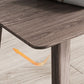 Rectangle Casual Dining Table Brown Tone Fixed Table with Ashwood Solid Wood Clearhalo ' dining_table' 'Dining Tables & Seating' 'Dining Tables' 'furn' 'furn_dining_table' 'Furniture' 'furniture_dining_table' 'Kitchen & Dining Furniture' 'kitchen&dining_furn' 'kitchen' 'kitchen_dining_table' 4288153