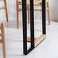 Industrial Style Dining Site Table Solid Wood Double Pedestal Furniture Clearhalo ' dining_table' 'Dining Tables & Seating' 'Dining Tables' 'furn' 'furn_dining_table' 'Furniture' 'furniture_dining_table' 'Kitchen & Dining Furniture' 'kitchen&dining_furn' 'kitchen' 'kitchen_dining_table' 4288230