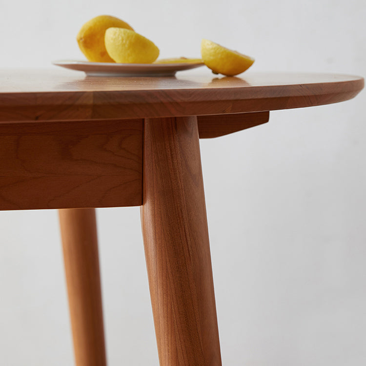 Round 4 Legs Home Furniture Solid Wood Dining Room Collection for Dining Room Clearhalo ' dining_table' 'Dining Tables & Seating' 'Dining Tables' 'furn' 'furn_dining_table' 'Furniture' 'furniture_dining_table' 'Kitchen & Dining Furniture' 'kitchen&dining_furn' 'kitchen' 'kitchen_dining_table' 4288301