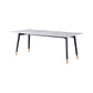 Wood Industrial Rectangular Dining Table Sintered Stone Table with 4 Black Legs Clearhalo ' dining_table' 'Dining Tables & Seating' 'Dining Tables' 'furn' 'furn_dining_table' 'Furniture' 'furniture_dining_table' 'Kitchen & Dining Furniture' 'kitchen&dining_furn' 'kitchen' 'kitchen_dining_table' 4288344