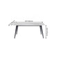 Metal Industrial Rectangle Dining Table Sintered Stone Table for Kitchen Clearhalo ' dining_table' 'Dining Tables & Seating' 'Dining Tables' 'furn' 'furn_dining_table' 'Furniture' 'furniture_dining_table' 'Kitchen & Dining Furniture' 'kitchen&dining_furn' 'kitchen' 'kitchen_dining_table' 4288435
