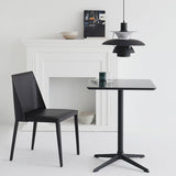 Metal Industrial Square Dining Table Solid Wood Top Table with Pedestal Clearhalo ' dining_table' 'Dining Tables & Seating' 'Dining Tables' 'furn' 'furn_dining_table' 'Furniture' 'furniture_dining_table' 'Kitchen & Dining Furniture' 'kitchen&dining_furn' 'kitchen' 'kitchen_dining_table' 4288538