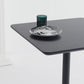 Metal Industrial Square Dining Table Solid Wood Top Table with Pedestal Clearhalo ' dining_table' 'Dining Tables & Seating' 'Dining Tables' 'furn' 'furn_dining_table' 'Furniture' 'furniture_dining_table' 'Kitchen & Dining Furniture' 'kitchen&dining_furn' 'kitchen' 'kitchen_dining_table' 4288542