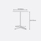 Metal Industrial Square Dining Table Solid Wood Top Table with Pedestal Clearhalo ' dining_table' 'Dining Tables & Seating' 'Dining Tables' 'furn' 'furn_dining_table' 'Furniture' 'furniture_dining_table' 'Kitchen & Dining Furniture' 'kitchen&dining_furn' 'kitchen' 'kitchen_dining_table' 4288550