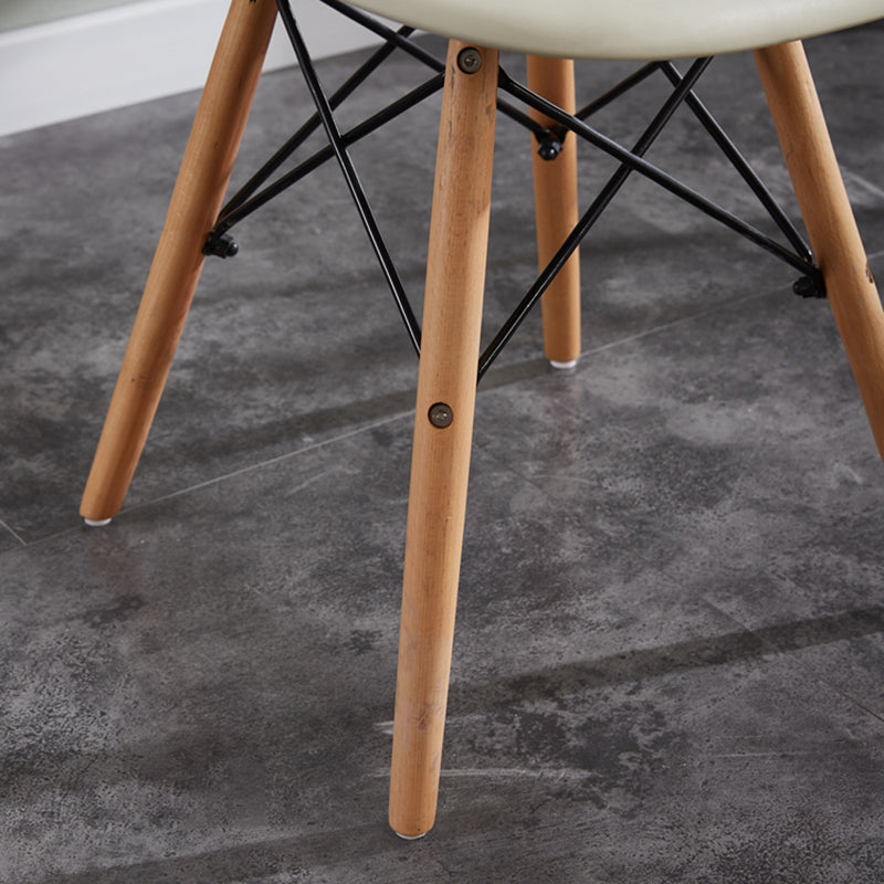 Wood Contemporary Modern Kitchen Dining Side Chair Solid Back Chair Clearhalo ' kitchen&dining_furn' 'Dining Chairs' 'Dining Tables & Seating' 'dining_chair' 'Furniture' 'furniture_dining_chair' 'Kitchen & Dining Furniture' 'kitchen' 4288566