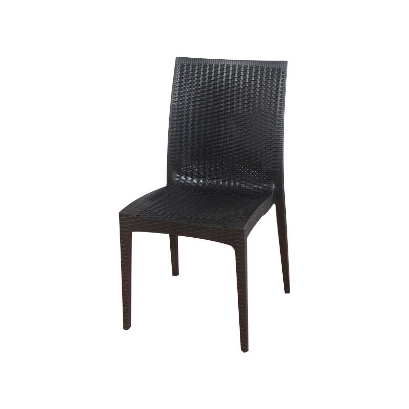 Contemporary Style Plastic Dining Chairs Dining Armless Side Chair for Kitchen (Set of 4) Clearhalo ' kitchen&dining_furn' 'Dining Chairs' 'Dining Tables & Seating' 'dining_chair' 'furn' 'furn_dining_chair' 'Furniture' 'furniture_dining_chair' 'Kitchen & Dining Furniture' 'kitchen' 4288603