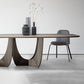 Modern Pine Wood Table for Restaurant Rectangle Kitchen Table with Double Pedestal Clearhalo ' dining_table' 'Dining Tables & Seating' 'Dining Tables' 'furn' 'furn_dining_table' 'Furniture' 'furniture_dining_table' 'Kitchen & Dining Furniture' 'kitchen&dining_furn' 'kitchen' 'kitchen_dining_table' 4289252