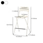 Nordic Wood Folding Barstool Simple Indoor Tall Stool with Square Seat, 1 Piece Clearhalo 'Bar Furniture' 'Bar Stools' 'bar_stools' 'furn' 'furn_bar_stools' 'furniture_bar_stools' 'Kitchen & Dining Furniture' 'kitchen&dining_furn' 'kitchen' 'kitchen_furn' Furniture' 4289842