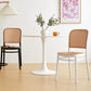 Nordic Plastic Simple Barstool Indoor Tall Stool with Imitation Rattan Seat Clearhalo 'Bar Furniture' 'Bar Stools' 'bar_stools' 'furn' 'furn_bar_stools' 'furniture_bar_stools' 'Kitchen & Dining Furniture' 'kitchen&dining_furn' 'kitchen' 'kitchen_furn' Furniture' 4289861