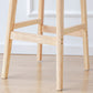 Industrial Wood Low Back Barstool Simple Indoor Tall Stool with Square Seat Clearhalo 'Bar Furniture' 'Bar Stools' 'bar_stools' 'furn' 'furn_bar_stools' 'furniture_bar_stools' 'Kitchen & Dining Furniture' 'kitchen&dining_furn' 'kitchen' 'kitchen_furn' Furniture' 4289902