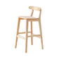 Industrial Wood Low Back Barstool Simple Indoor Tall Stool with Square Seat 1 Piece Bar Stool (28" H) Clearhalo 'Bar Furniture' 'Bar Stools' 'bar_stools' 'furn' 'furn_bar_stools' 'furniture_bar_stools' 'Kitchen & Dining Furniture' 'kitchen&dining_furn' 'kitchen' 'kitchen_furn' Furniture' 4289910
