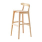 Industrial Wood Low Back Barstool Simple Indoor Tall Stool with Square Seat 1 Piece Bar Stool(31"H) Clearhalo 'Bar Furniture' 'Bar Stools' 'bar_stools' 'furn' 'furn_bar_stools' 'furniture_bar_stools' 'Kitchen & Dining Furniture' 'kitchen&dining_furn' 'kitchen' 'kitchen_furn' Furniture' 4289916