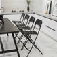 Nordic Steel Simple Folding Barstool 29" H Birch Tall Stool, 1 Piece Clearhalo 'Bar Furniture' 'Bar Stools' 'bar_stools' 'furn' 'furn_bar_stools' 'furniture_bar_stools' 'Kitchen & Dining Furniture' 'kitchen&dining_furn' 'kitchen' 'kitchen_furn' Furniture' 4290046
