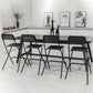 Nordic Steel Simple Folding Barstool 29" H Birch Tall Stool, 1 Piece Clearhalo 'Bar Furniture' 'Bar Stools' 'bar_stools' 'furn' 'furn_bar_stools' 'furniture_bar_stools' 'Kitchen & Dining Furniture' 'kitchen&dining_furn' 'kitchen' 'kitchen_furn' Furniture' 4290048