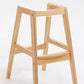 Scandinavian Wood Upholstered Counter Stools Low Back Bar Stools with Footrest Clearhalo 'Bar Furniture' 'Bar Stools' 'bar_stools' 'furn' 'furn_bar_stools' 'furniture_bar_stools' 'Kitchen & Dining Furniture' 'kitchen&dining_furn' 'kitchen' 'kitchen_furn' Furniture' 4290108