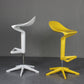 Dinning Room Modern Plastic Barstool Rotating Lifting Macron Bar Stool with Backrests Clearhalo 'Bar Furniture' 'Bar Stools' 'bar_stools' 'furn' 'furn_bar_stools' 'furniture_bar_stools' 'Kitchen & Dining Furniture' 'kitchen&dining_furn' 'kitchen' 'kitchen_furn' Furniture' 4290219