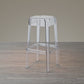 Nordic Style Stackable Barstool Transparent Plastic Bar Stool for Dinning Room Clear 1 Piece Bar Stool(30"H) Clearhalo 'Bar Furniture' 'Bar Stools' 'bar_stools' 'furn' 'furn_bar_stools' 'furniture_bar_stools' 'Kitchen & Dining Furniture' 'kitchen&dining_furn' 'kitchen' 'kitchen_furn' Furniture' 4290248