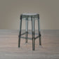 Nordic Style Stackable Barstool Transparent Plastic Bar Stool for Dinning Room Smoke Gray 1 Piece Counter Stool(26"H) Clearhalo 'Bar Furniture' 'Bar Stools' 'bar_stools' 'furn' 'furn_bar_stools' 'furniture_bar_stools' 'Kitchen & Dining Furniture' 'kitchen&dining_furn' 'kitchen' 'kitchen_furn' Furniture' 4290265