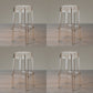 Nordic Style Stackable Barstool Transparent Plastic Bar Stool for Dinning Room Amber 4 Piece Set Bar Stool(30"H) Clearhalo 'Bar Furniture' 'Bar Stools' 'bar_stools' 'furn' 'furn_bar_stools' 'furniture_bar_stools' 'Kitchen & Dining Furniture' 'kitchen&dining_furn' 'kitchen' 'kitchen_furn' Furniture' 4290270